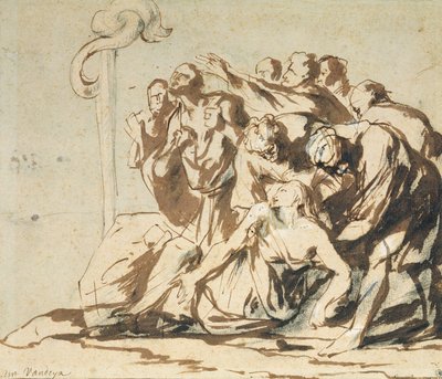 The Brazen Serpent by Anthony van Dyck